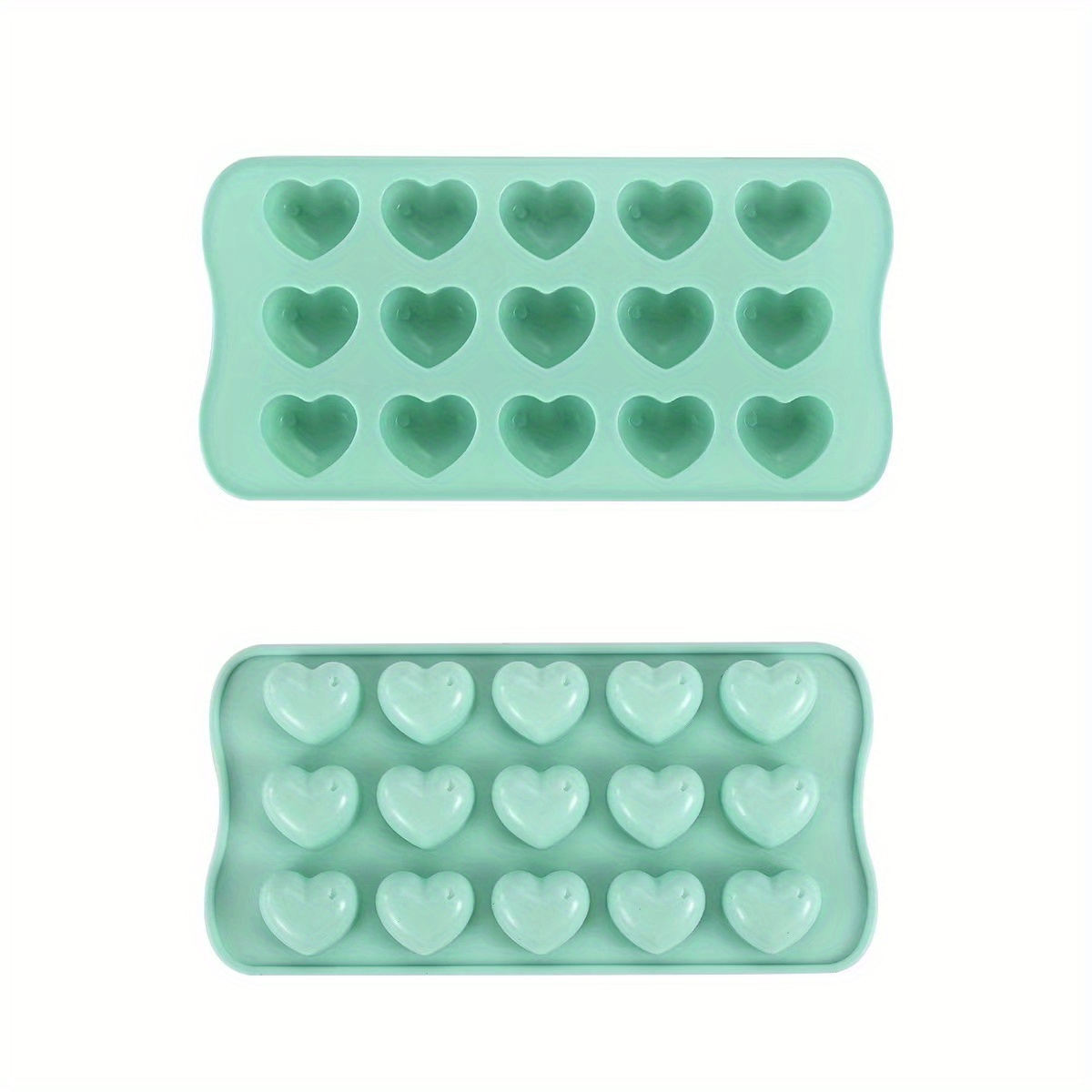 1 stuk 3D hartvormige chocolad - Baking Kitchen Diy recensie en prijs