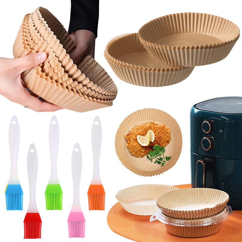 50/100PCS Air Friteuse Papiere - Kitchen Baking Brush recensie en prijs