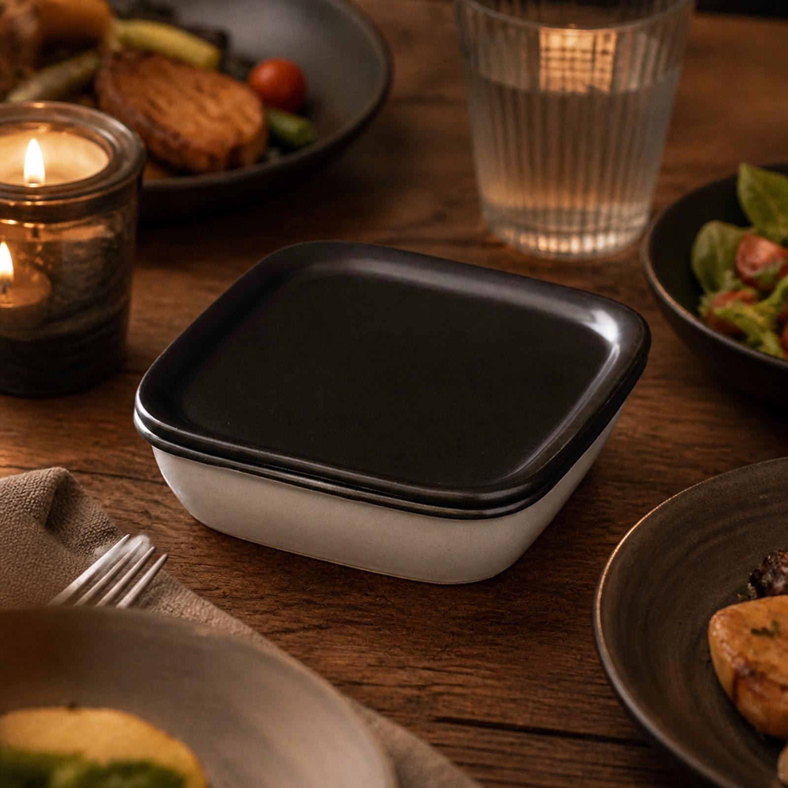 Keramische bakvorm met deksel, - Kitchen Baking Table recensie en prijs