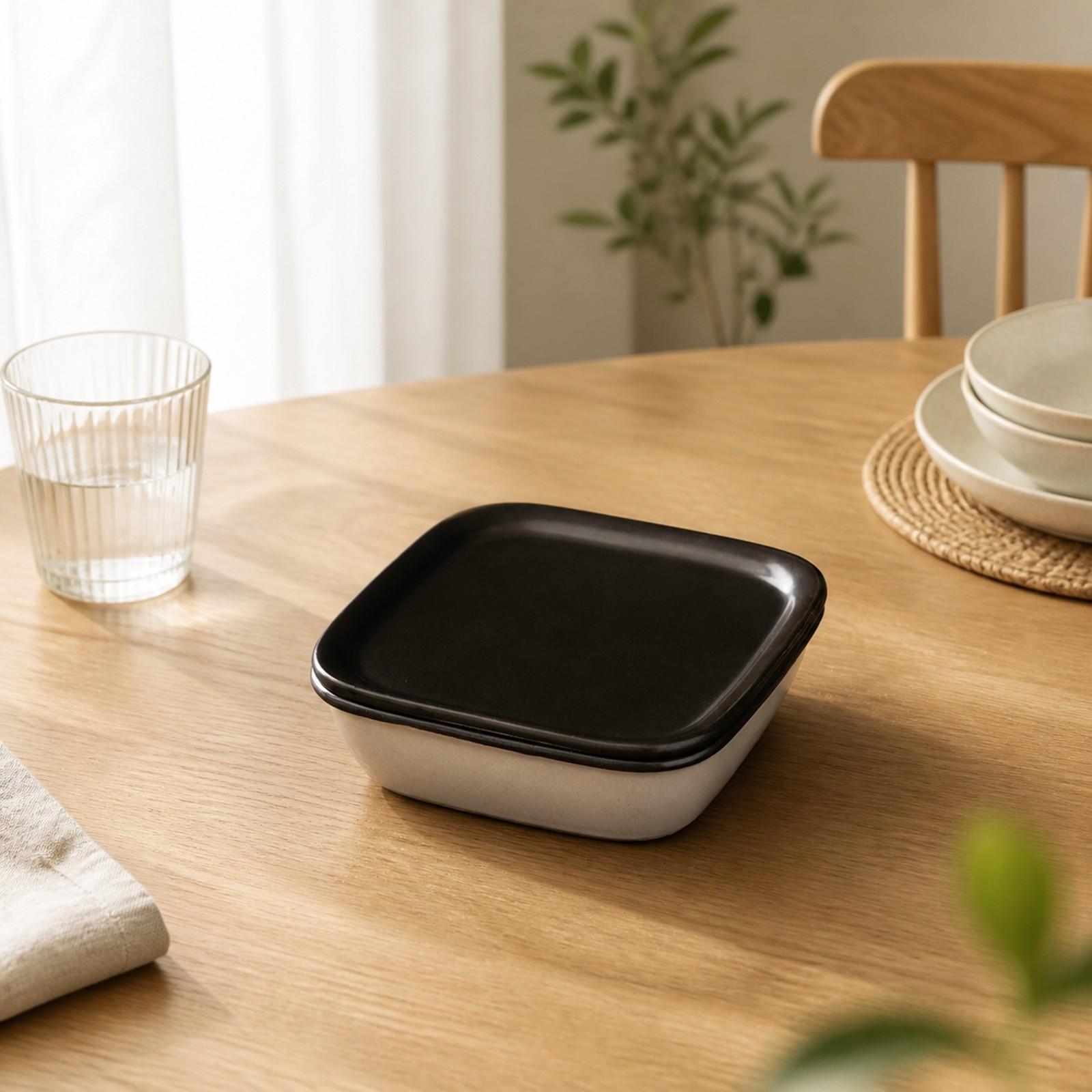 Keramische bakvorm met deksel, - Kitchen Baking Table recensie en prijs