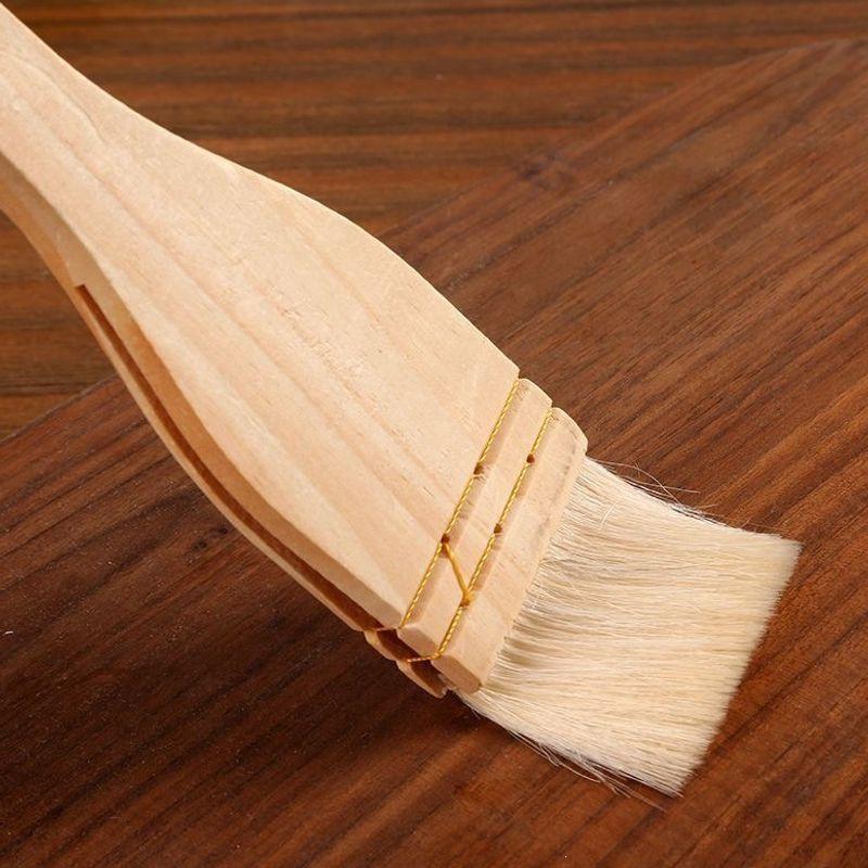 Platte wollen gebakkenborstel, - Kitchen Baking Brush recensie en prijs