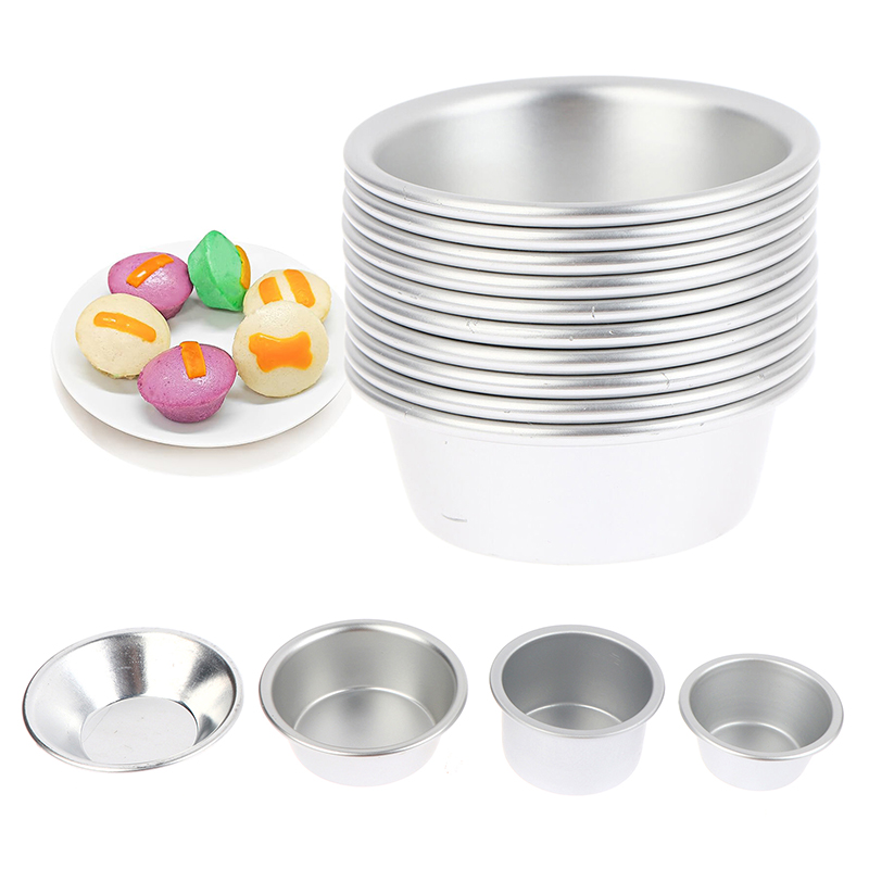 10 stks Puto Cakevorm Aluminiu - Kitchen Oven Baking Pans recensie en prijs