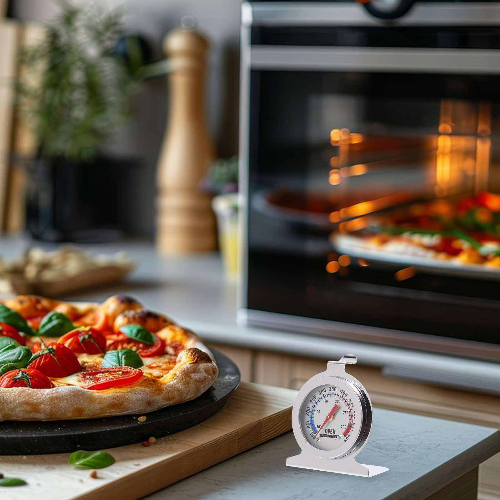Keukenoventhermometer, roestvr - Kitchen Tools For Baking recensie en prijs