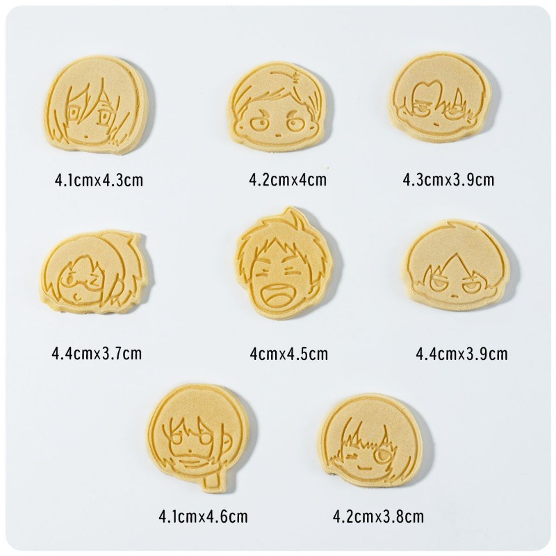 8 Stuks Leuke Aanval Op Titan  - Baking Kitchen Diy recensie en prijs