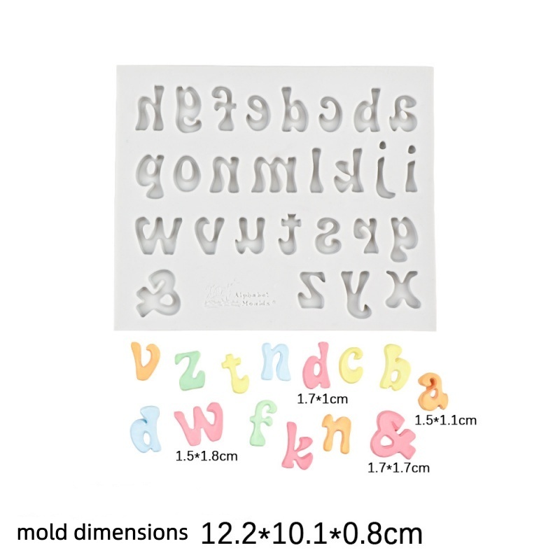 3D Bloem Letter Hart Siliconen - Kitchen Tools For Baking recensie en prijs
