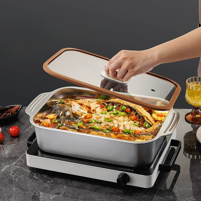 Roestvrijstalen bakvorm van vo - Kitchen Oven Baking Pans recensie en prijs